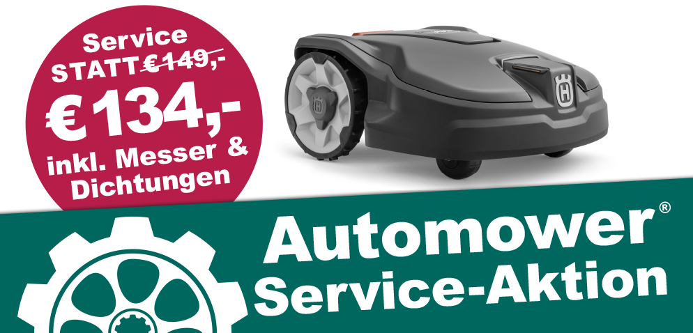 Automower Service Aktion